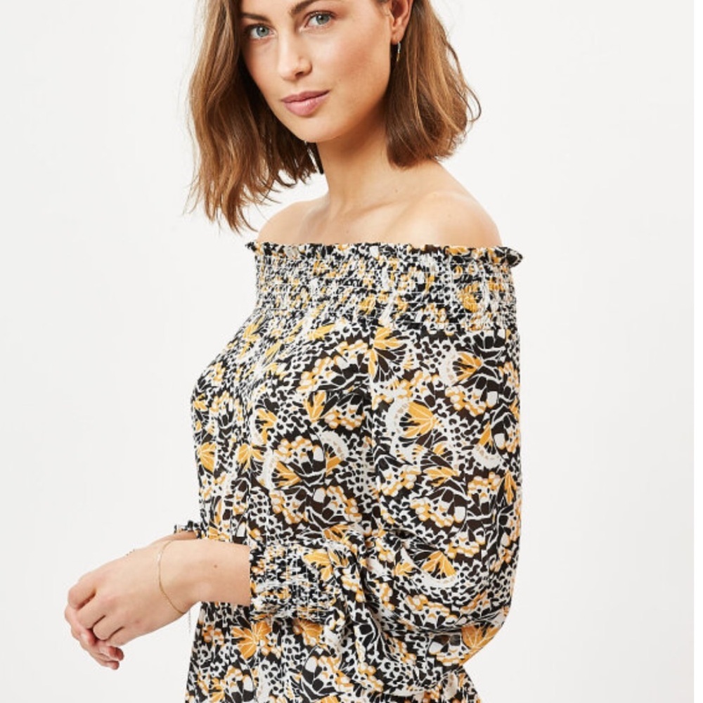 Minimum Floral Long Sleeve Maxi Dress size 36 small - Picture 6 of 6